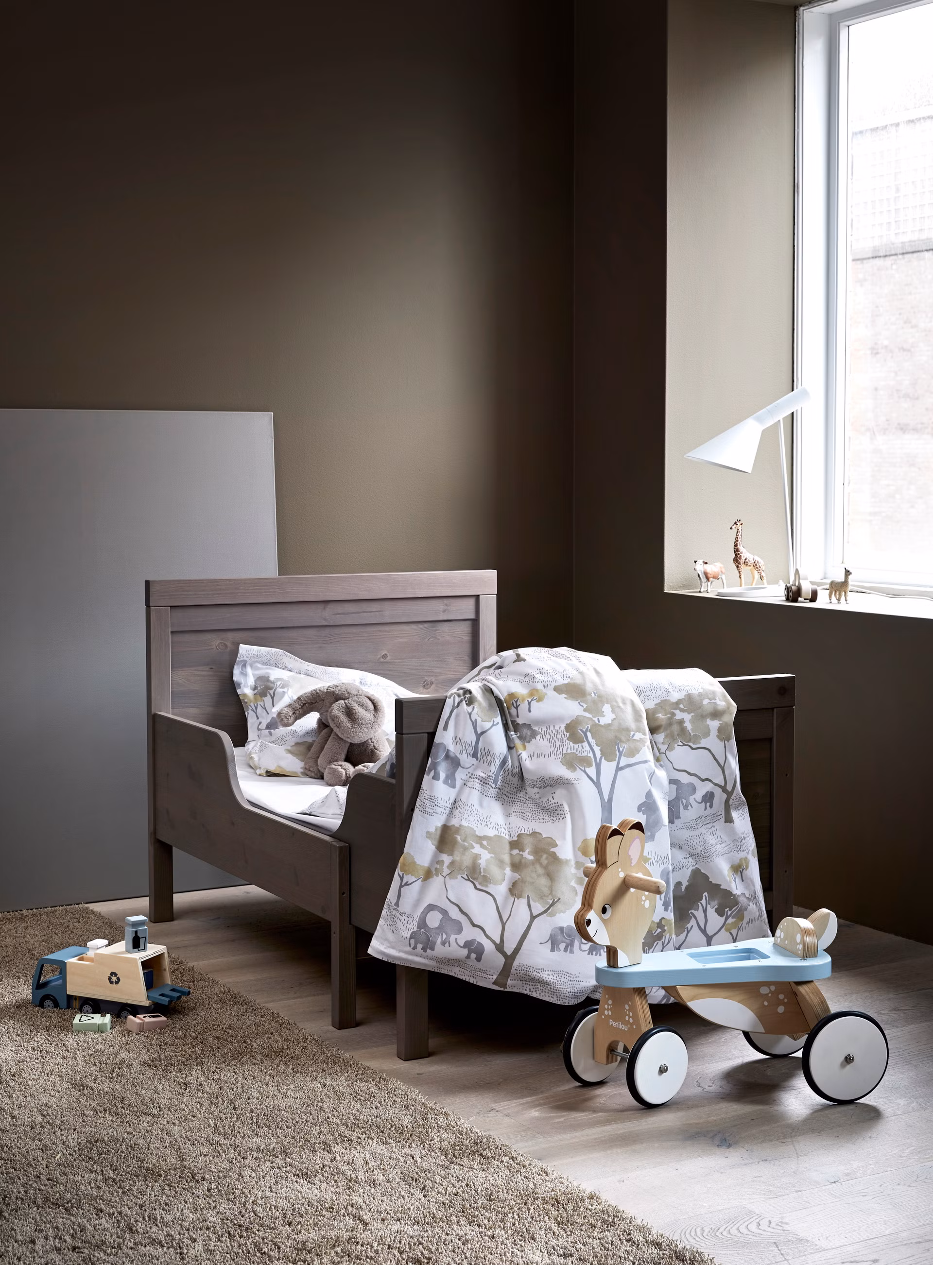 Sattao sengesæt børn brun