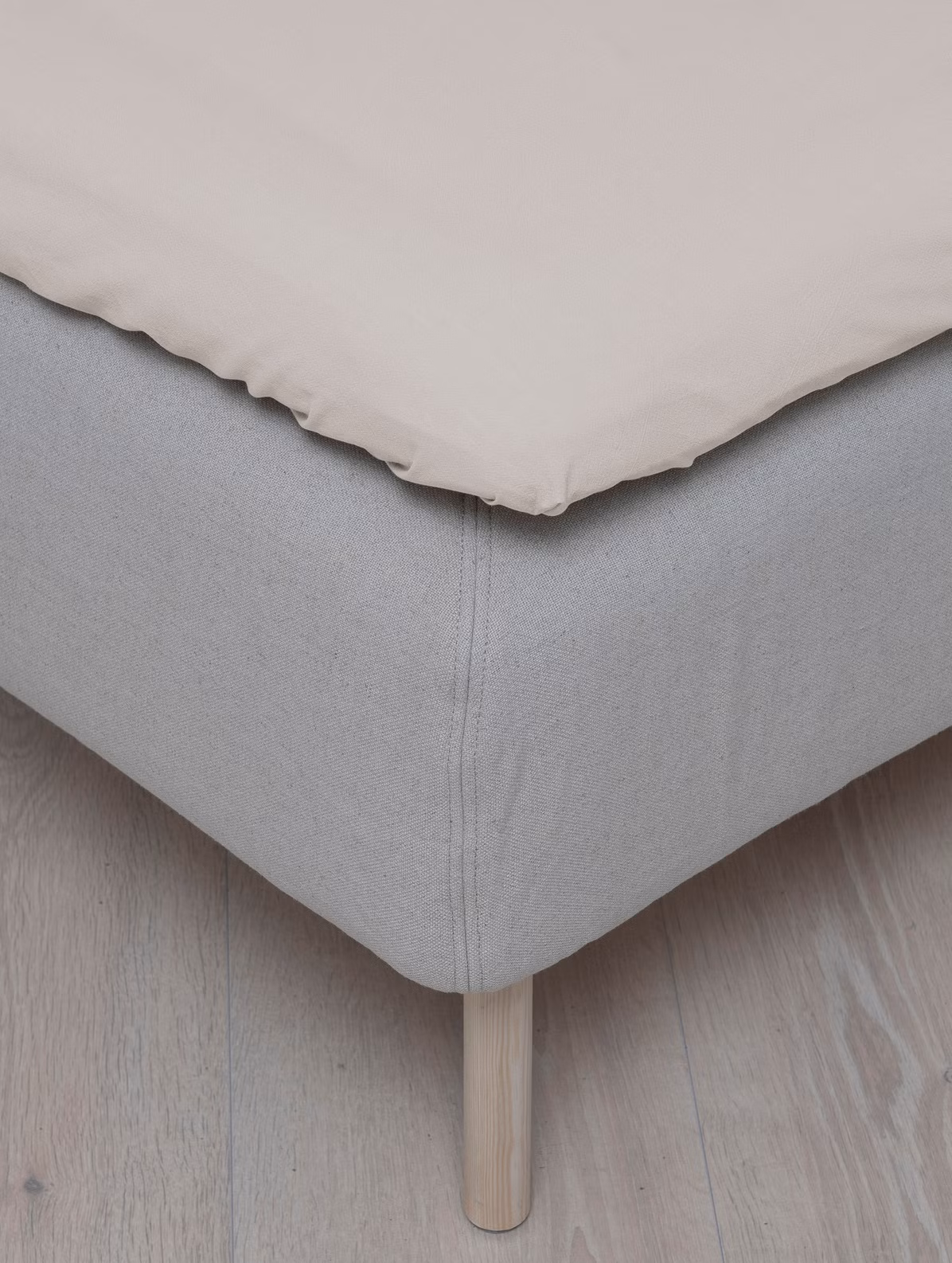 Stretchlaken lys beige