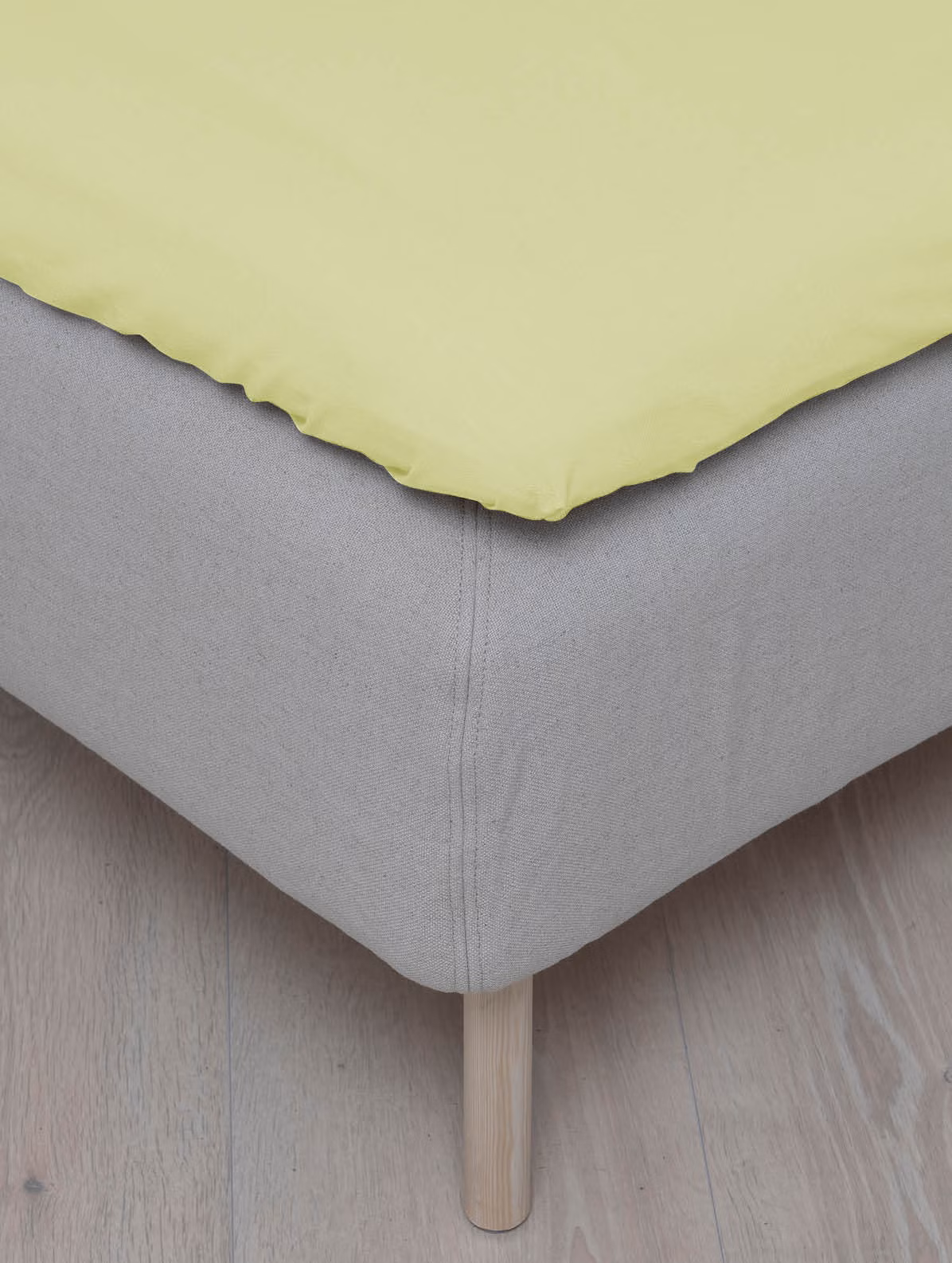 Frøya laken dempet lime