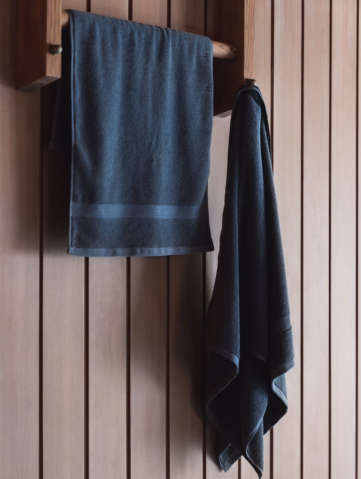 Spa håndkle mørk blå