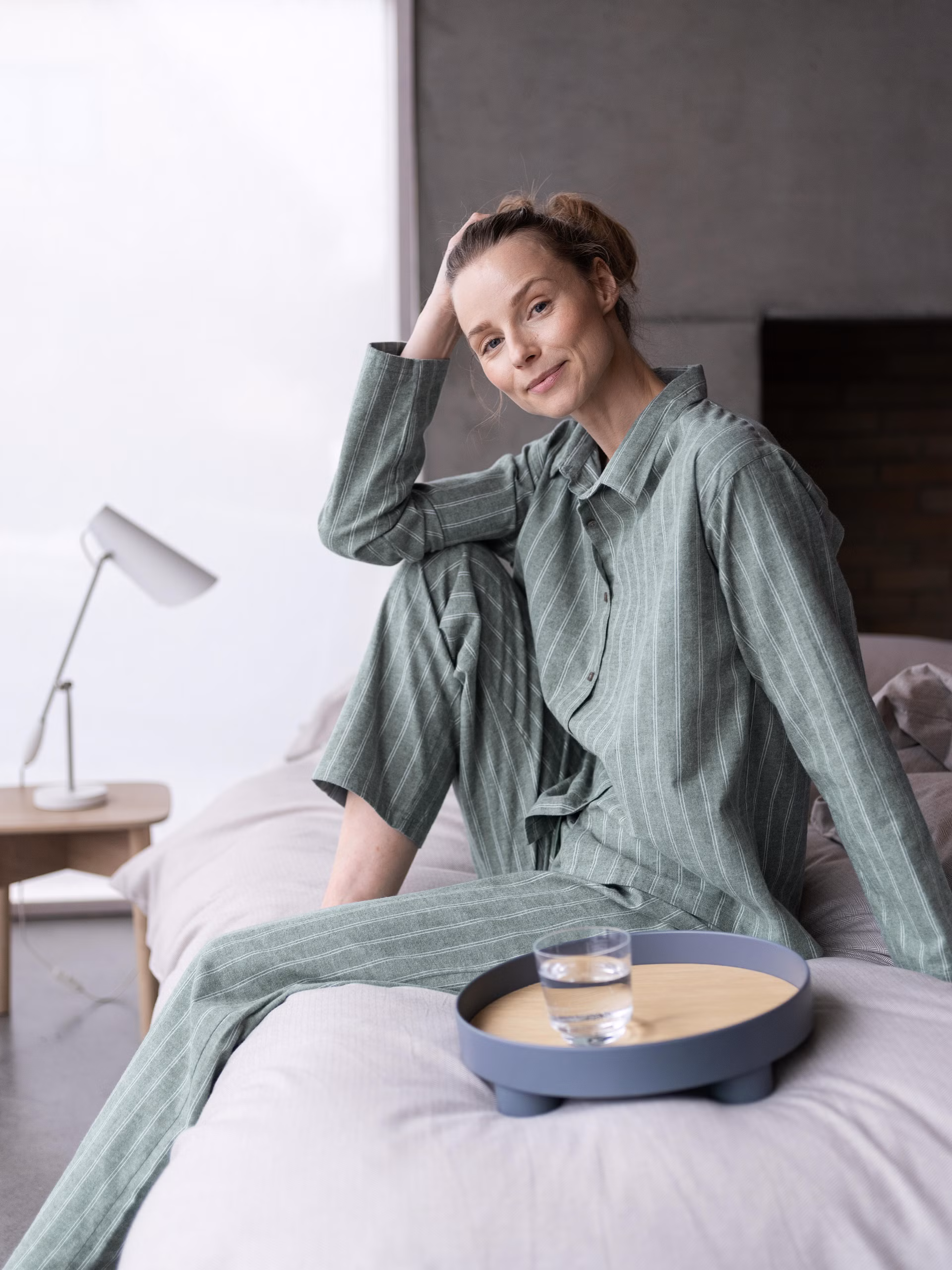 Pilen pyjamas grön