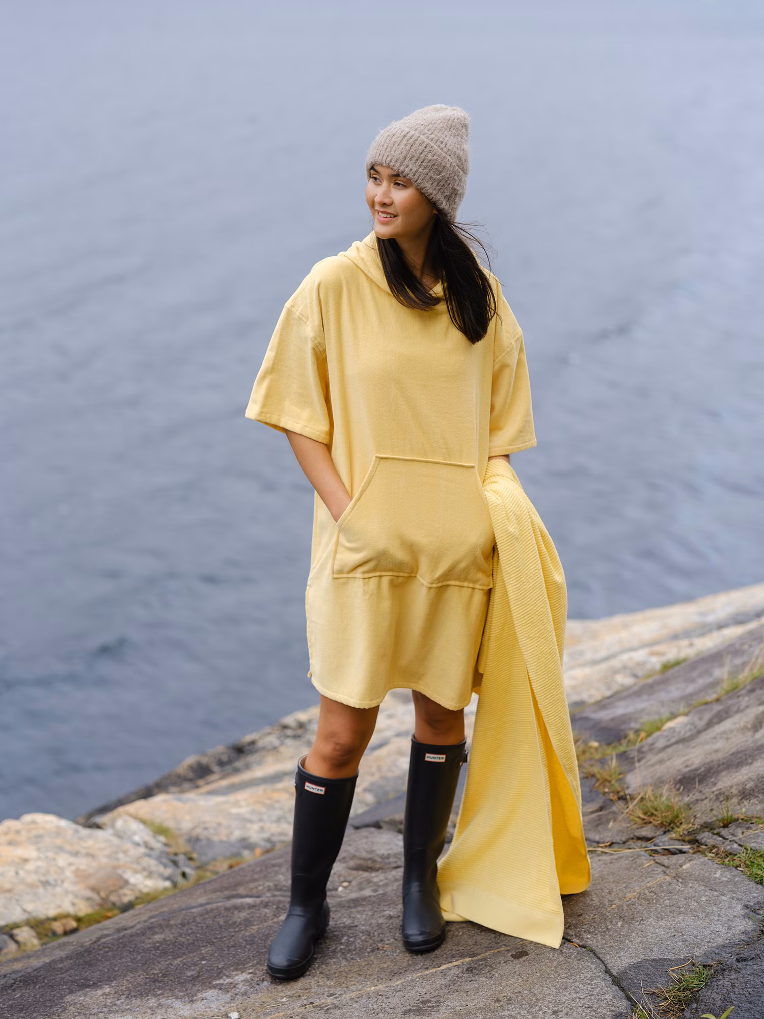 Chill badponcho gul